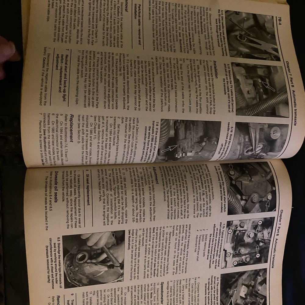 Haynes General Motors 1982-1994 automotive repair manual 38015 skyhawk, Sunbird - Picture 4 of 10